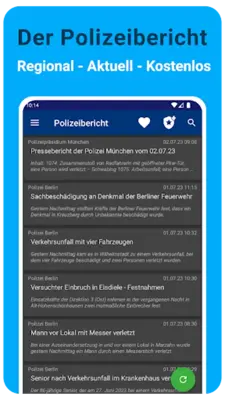 Polizeibericht android App screenshot 15