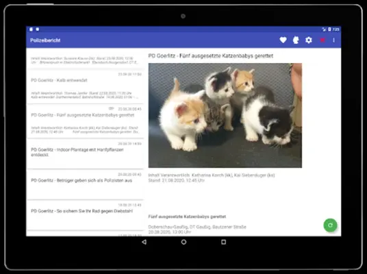 Polizeibericht android App screenshot 3