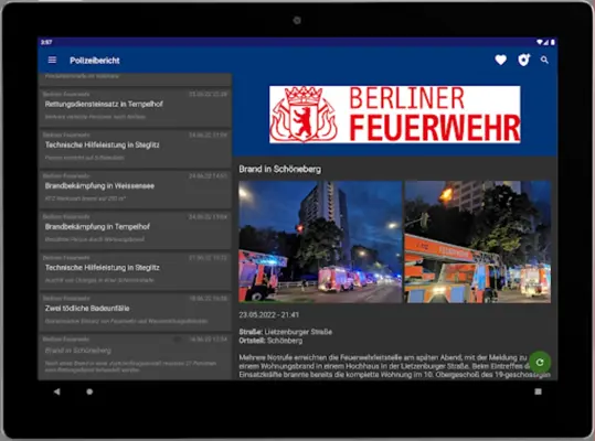 Polizeibericht android App screenshot 7